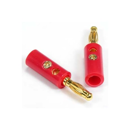 Bestlink Netware Banana Plug Gold Plated Plastic Red 201201RD